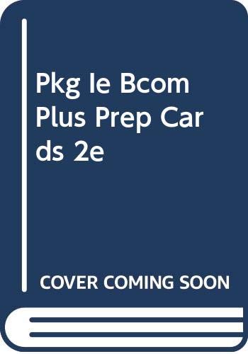 Pkg Ie Bcom Plus Prep Cards 2e