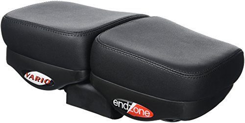 Point Endzone Vario Comfort 11155801 Ergonomischer Sattel, Schwarz(für Rundstangenmontage)