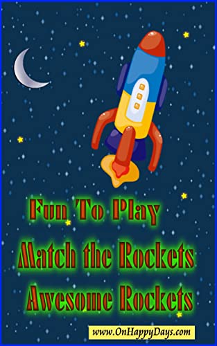 Rocket Games For Kids: Match