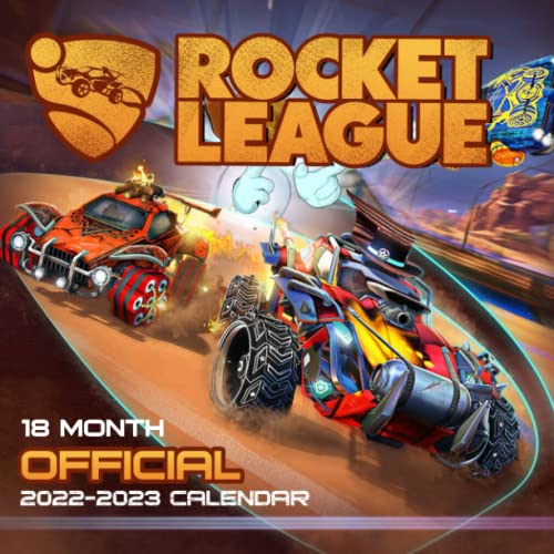 Rocket League Calendar 2022-2023: Rocket League Calendar 2022 - OFFICIAL Games calendar 2022 18 months- Planner Gifts boys girls kids and all Fans BIG SIZE 17''x11''(Kalendar Calendario Calendrier). 2