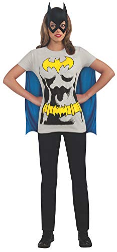 Rubies Juego de camiseta oficial de Batman para mujer, disfraz para adulto, talla S