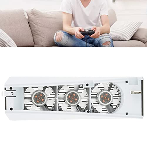 Shanrya Ventilador, Velocidad de Rotación del Refrigerador de la Consola de Juegos Alta para los Accesorios de PS5