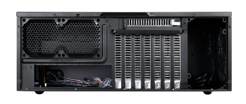 SilverStone SST-GD09B - Grandia HTPC ATX Carcasa de ordenador, Rendimiento silencioso con alto flujo de aire, negro