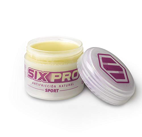 SIX PRO Crema Rozaduras antifriccion - Crema badana Ciclismo Crema para pies y Zonas sensibles Ultra Trail maraton Running