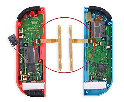 SR SL - Cable flexible para llave de botón izquierdo derecho para Nintendo Switch NS Joy CON pieza de reparación (SR +SL Flex Cable)