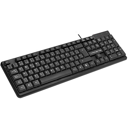 Tacens Anima ACP0, Pack Teclado y Ratón Profesional 1200DPI, Teclado Membrana, ES