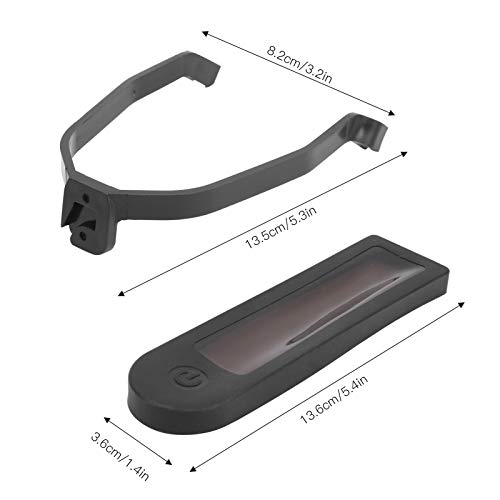 Teror Juego de Soporte de Guardabarros Cooter, Juego de Accesorios de Scooter eléctrico, Soporte de Guardabarros, Amortiguador de Vibraciones para Xiaomi M365/PRO