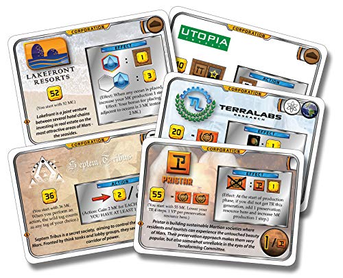 Terraforming Mars: Turmoil Board Game Expansion