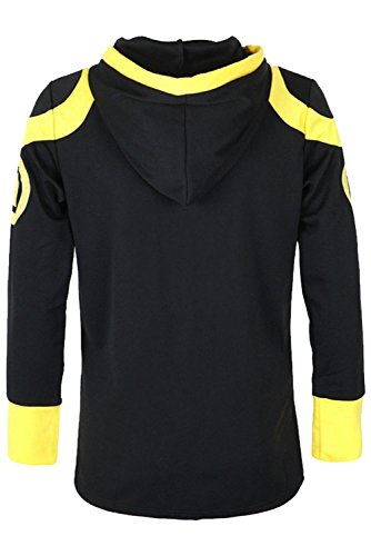 tianxinxishop Unisexo Disfraz de Cosplay de Juego de Amor Sudadera con Capucha de Mistico Hacker, XL