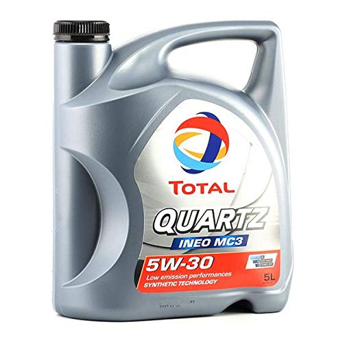 Total 3425901019505 Oil 5L QUARTZINEO MC3 5W30, Dorado, 5 l