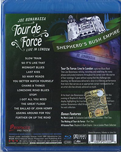 Tour de force- Shepherd´s Bush Empire-Blue ray [DVD]