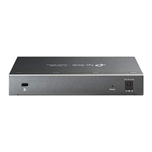 TP-Link TL-SG108E Unmanaged PRO Switch, 8 Puertos Gigabit inteligente, Plug&Play, Carcasa de Metal, VLAN, QoS, Software de Gestión Inteligente Fácil, Ver.6.0