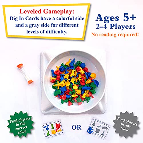 University Games I Spy Dig In Frantic Finding Game | For 2-4 Players