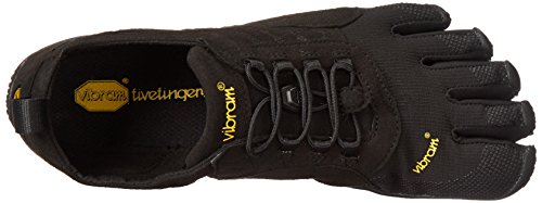 Vibram Five Fingers Trek Ascent, Zapatillas de Deporte Exterior Mujer, Negro (Black), 37