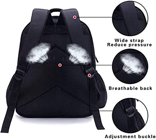 XCNGG Mochila Unisex Cool Casual Slime Ran-Cher Mochila Escolar Mochila de Senderismo para niñas y niños Adolescentes