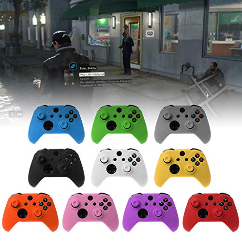 YUZI Cubierta protectora para pulgar analógico, agarre suave, funda de silicona antideslizante, resistente al agua, mando YUZI Xbox- Ones Gamepad