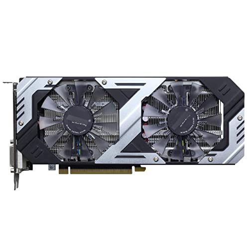 ZXCVBNM Tarjeta gráfica Juegos Fit for ZOTAC GTX 960 4GB GPU Tarjeta de Video Geforce GTX960 4GB Map 128Bit PCI-E Tarjetas gráficas para Nvidia GTX 960 GM206 4GD5 HDMI