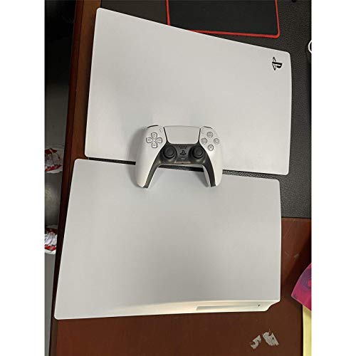 ZXJ Para PS5 Skin, todo el cuerpo vinilo vinilo adhesivo cubierta impermeable inodoro para controladores de edición digital Ps5 diseño diferente, color blanco