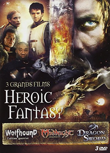 3 grands films d'Heroic Fantasy : Wolfhound + Midnight Chronicles + Dragon Sword [Francia] [DVD]