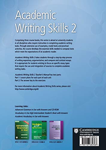 Academic Writing Skills 2 Teacher's Manual