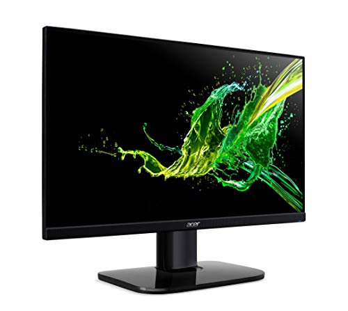 Acer KA272A - Monitor de 27" Full HD 75 Hz (68,6 cm, 1920x1080, Pantalla VA LED, ZeroFrame y FreeSync, 250 nits, Tiempo de Respuesta 1ms, VGA, 2xHDMI) - Color Negro