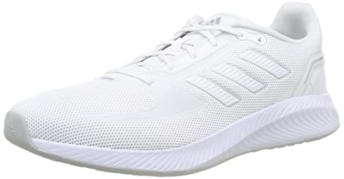 adidas Runfalcon 2.0, Road Running Shoe Mujer, Ftwbla Ftwbla Plamet, 36 EU