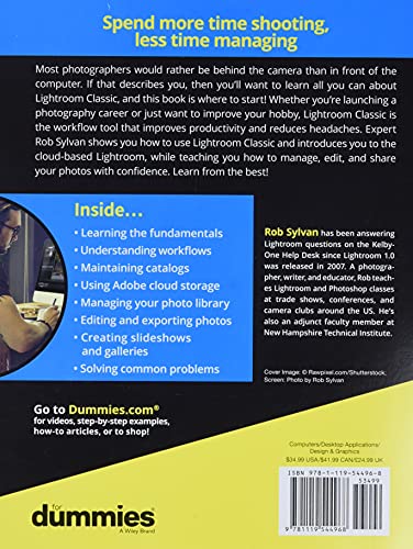 Adobe Photoshop Lightroom Classic For Dummies