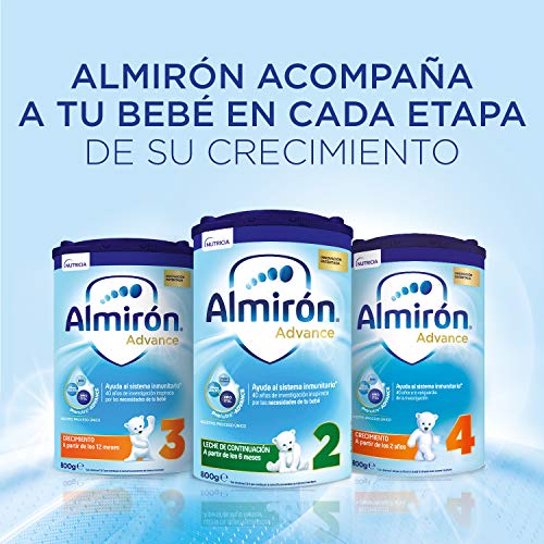 Almirón Advance 2 Leche de Continuación en Polvo, desde los 6 Meses, 800g