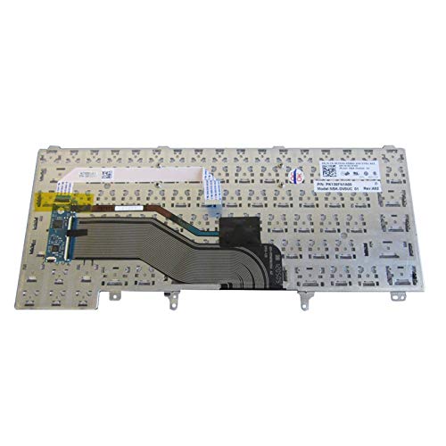 ANLV Versión de EE.UU. Teclado portátil para Dell Latitude E6320 E6230 E5420 E6330 E6440 E6430 - Negro, Ordenadores portátiles