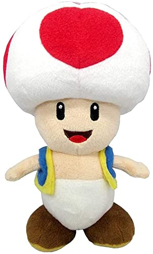 Aokshen Toad Juguetes de Felpa de Peluche, all the star Collection, Suave y Seguro, 7.5 Pulgadas