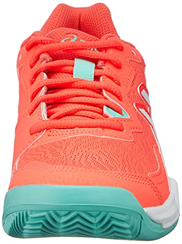 ASICS Gel-Padel Pro 4, Tenis. Mujer, Blazing Coral White, 41.5 EU