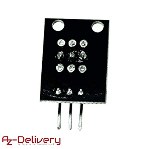 AZDelivery 5 x KY-003 Transistor Digital con Sensor de Efecto Hall Compatible con Arduino con E-Book Incluido!