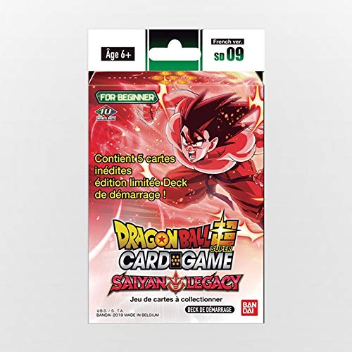 Bandai - Namco Dragon Ball Super Card Game - Juego de cartas con diseño de The Saiyan Legacy