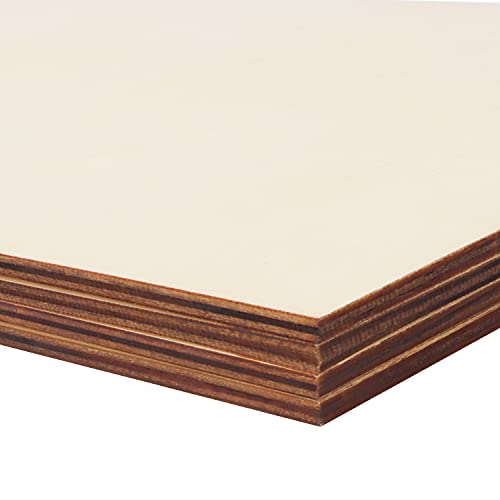 Belle Vous Tablero Madera de Pino 4,4 mm (Pack de 4) 25 x 39,5 cm Maderas para Bricolaje Sin Acabado Proyectos Placas y Carteles – Para Corte Láser, Pintar, Modelado, Calado, Grabado y Pirograbado