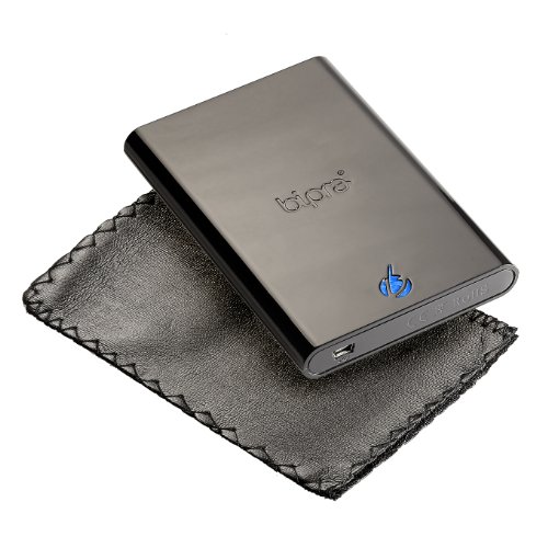 Bipra S2 - Disco duro externo portátil (2,5", USB 2.0, FAT32, 500 GB), color negro