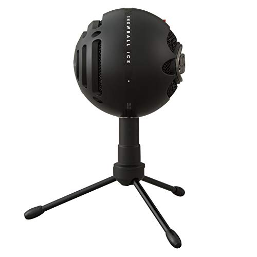 Blue Microphones Snowball - Black iCE + PlayerUnkown's Battleground Streamer Bundle, color Negro