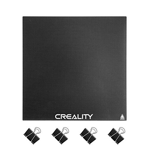 Cama de vidrio Creality Ender 3, plataforma de impresora 3D mejorada, 235x235x4 mm