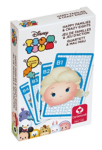 Cartamundi 108338928 Tsum Tsum Juego de Cartas Happy Families