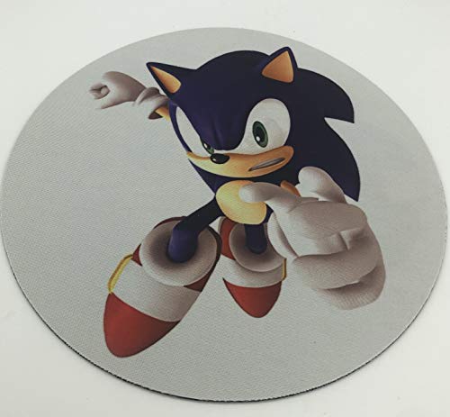 Clapper Alfombrilla de Ratón de Juego- Sonic - Suave extendido Agua Resistente Tela de Superficie, Base de Agarre de Goma Antideslizante, Se Adapta a Todos los Tipos de ratón.