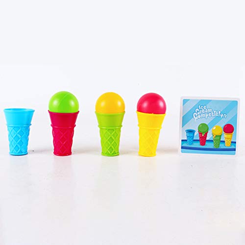 Clenp Juego De Helados Divertido Multijugador Interactivo Pila De Bolas Clasificación Apilamiento Taponamiento Juguetes A