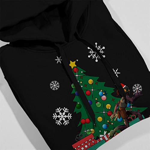 Cloud City 7 Abes Oddysee Around The Christmas Tree Kid's Hooded Sweatshirt