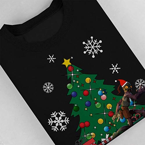 Cloud City 7 Abes Oddysee Around The Christmas Tree Men's Sweatshirt