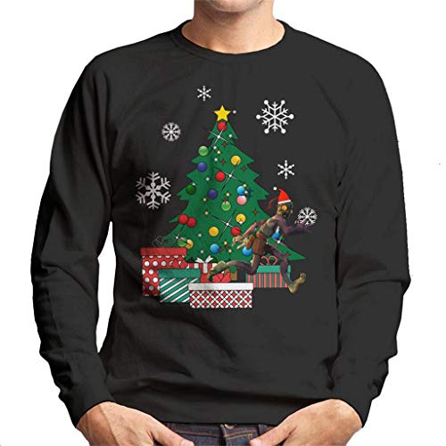 Cloud City 7 Abes Oddysee Around The Christmas Tree Men's Sweatshirt