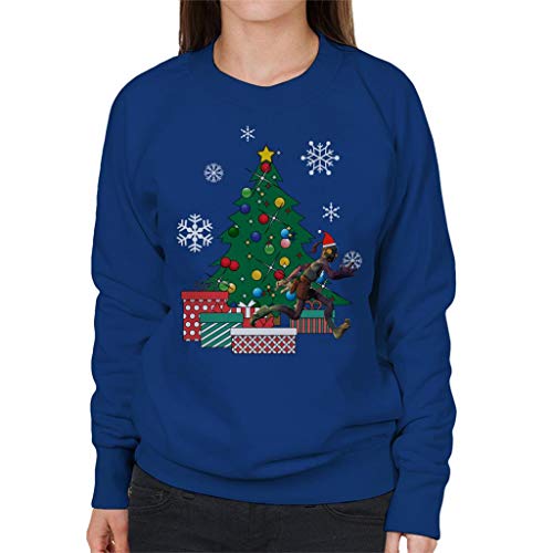 Cloud City 7 Abes Oddysee Around The Christmas Tree Women's Sweatshirt