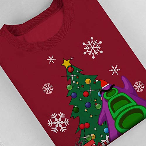 Cloud City 7 Day of The Tentacle Around The Christmas Tree Kid's Sweatshirt