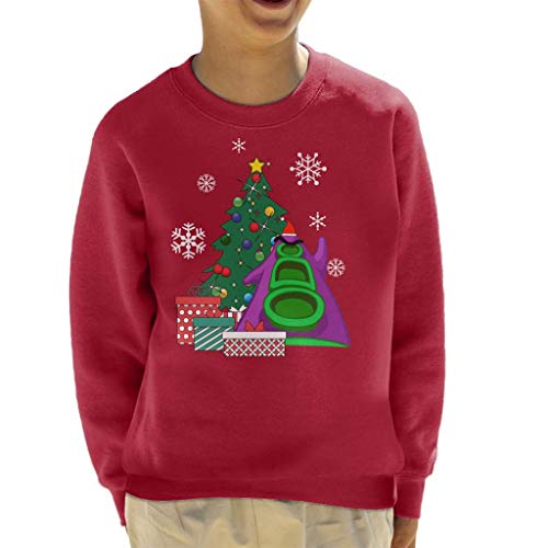 Cloud City 7 Day of The Tentacle Around The Christmas Tree Kid's Sweatshirt