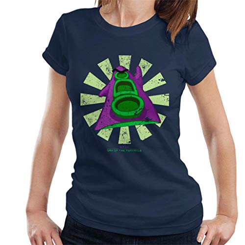 Cloud City 7 Day of The Tentacle Retro Japanese Women's T-Shirt