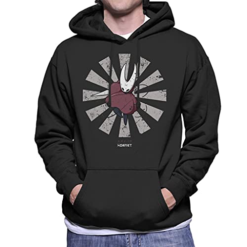 Cloud City 7 Hornet Retro Japanese Hollow Knight Men's Hooded Sweatshirt