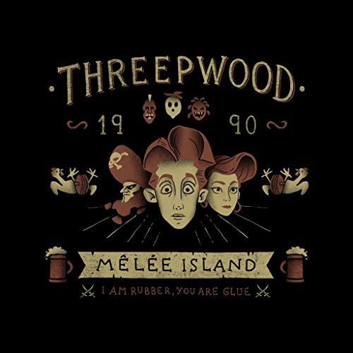 Cloud City 7 Monkey Island Threepwood Men's T-Shirt