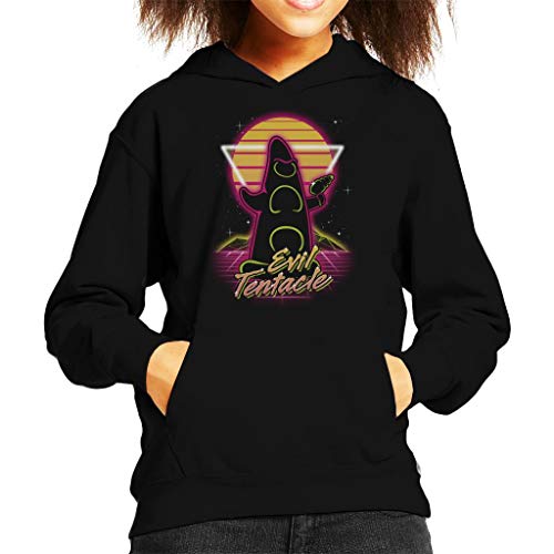 Cloud City 7 Retro Evil Day of The Tentacle Kid's Hooded Sweatshirt